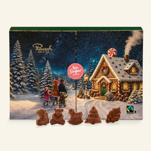 Rausch Schokoladenwerkstatt Adventskalender ohne Zuckerzusatz 2026