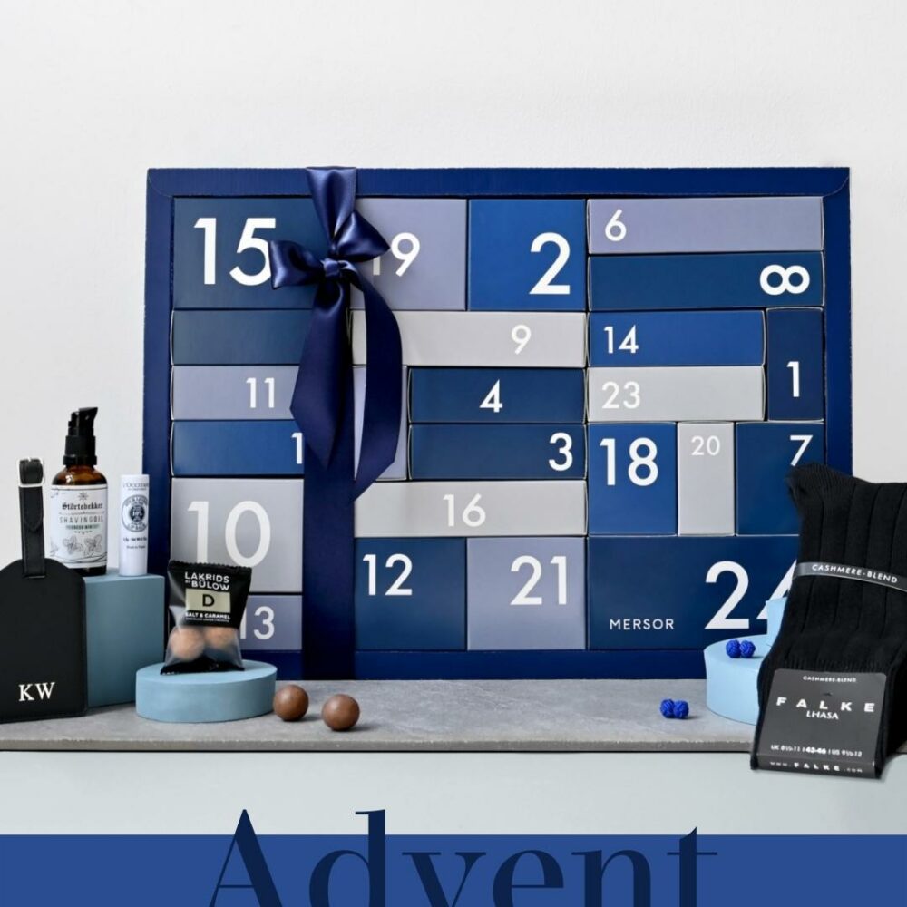 Premium Adventskalender für Männer | MERSOR Adventskalender 2022