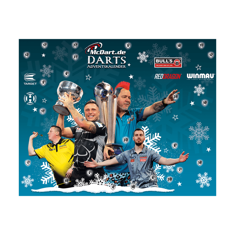 McDart Darts Adventskalender 2022 Für alle DartsBegeisterten