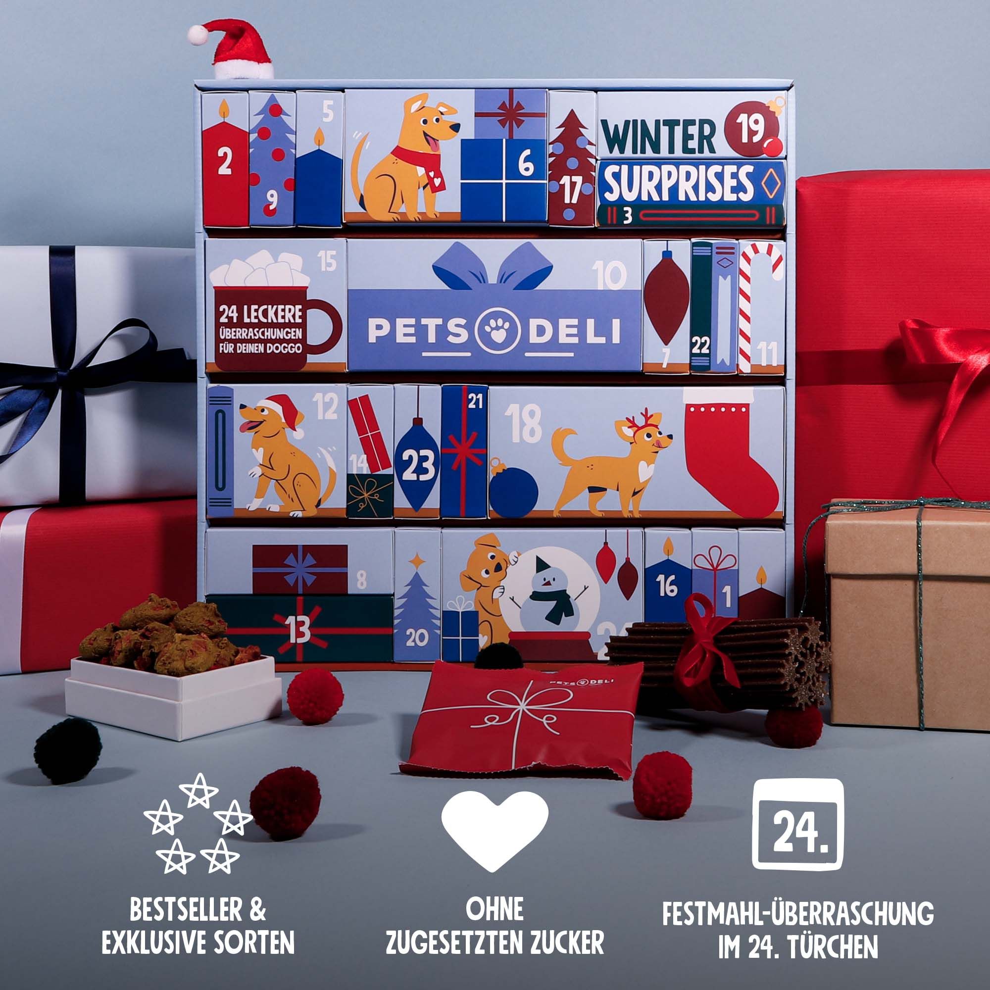 Pets Deli Adventskalender 2026 für Hunde