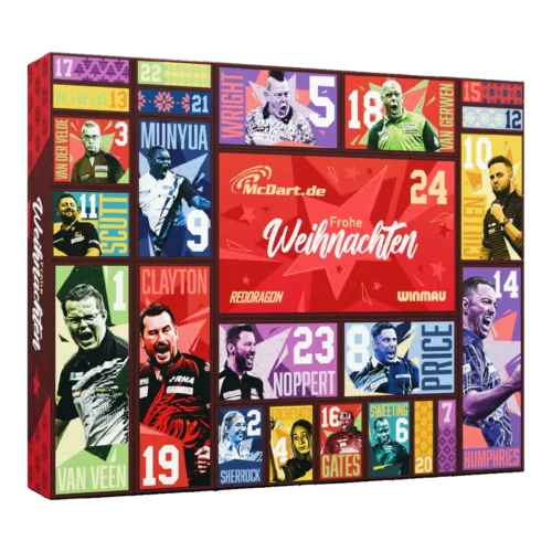 McDart Steel-Darts Standard Adventskalender 2026